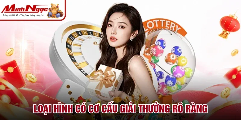 Loại hình có cơ cấu giải thưởng rõ ràng