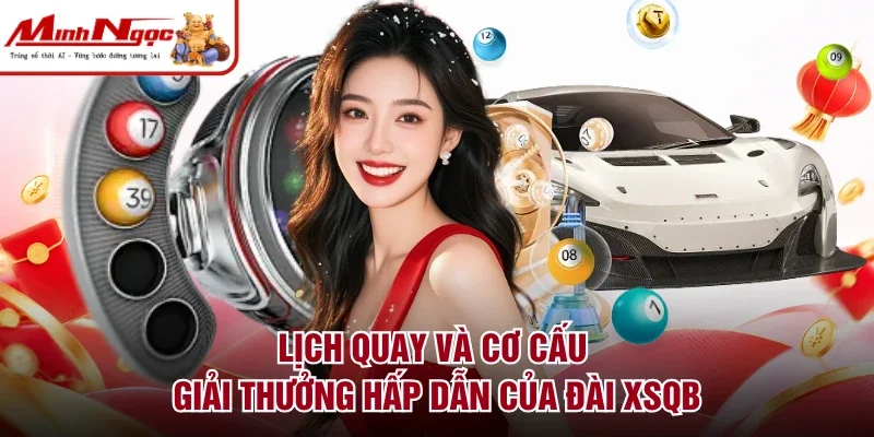 Lịch quay và cơ cấu giải thưởng hấp dẫn của đài XSQB